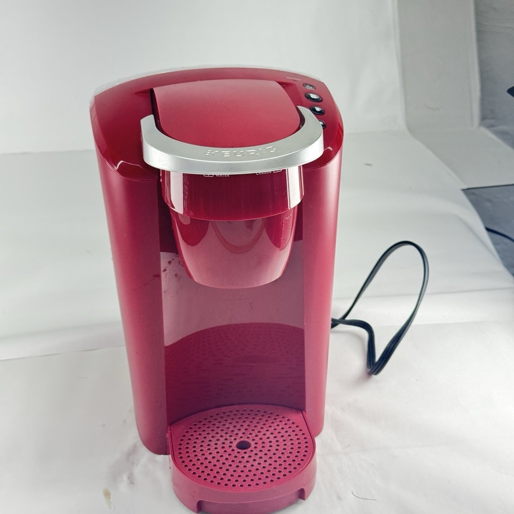 Keurig K-Compact K35 Coffee Maker Red Single Serve Tested Working